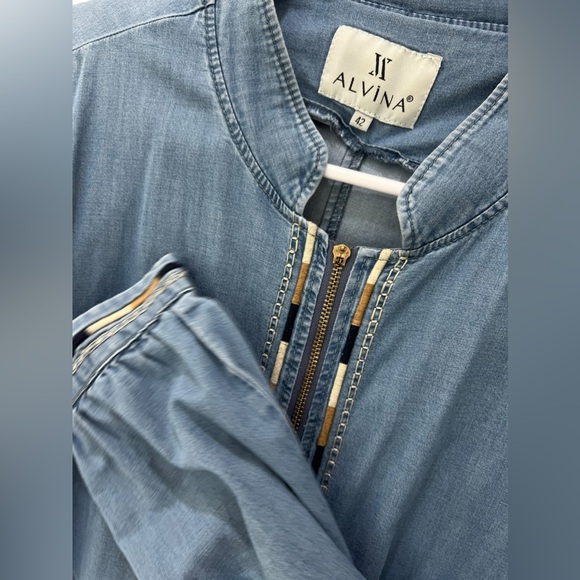 ALVINA Jeans modest Trench Maxi Full Length Jilbab Please READ description - Picture 5 of 9